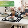 Sidorenko Modern Felt Table Runner Anthracite – 100 x 30