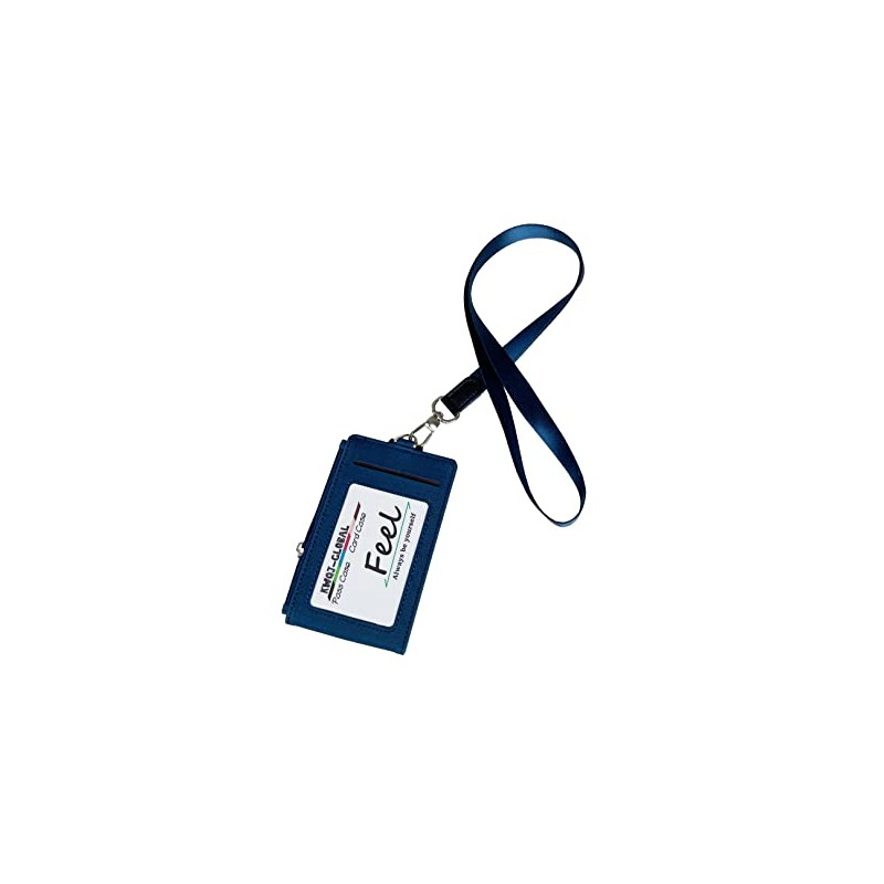 Feel Commuter Pass Case, Coin Purse Compatible with Strap, Pass