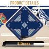 Mahjong Mat, 32.4×32.4 Inch Noise Reduction Anti-Slip Mahjong Mat for