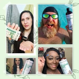 Shiny Leaf  Shampoo Anticaída De Cabello Con Aceite Castor Unisex