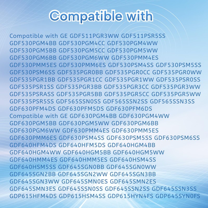 Qiqimingxin WD08X27458 Dishwasher Floating Seal Ring Assembly Fit for GE/Haier