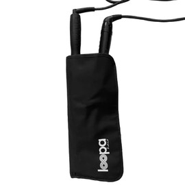 Professional Travel Flat Iron Hair Straightener Case with Heat Resistant Thermal Pouch and Can Fit 2 Curling Irons, Flat Irons or Straighteners. No More Waiting for it to Cool Down. Just Pack and Go!