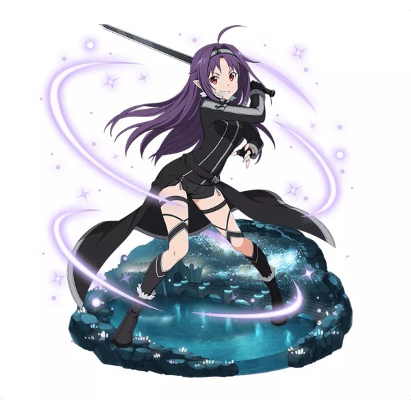 Yuuki Sword Art Online Weatherproof Anime Sticker 6" Car Decal