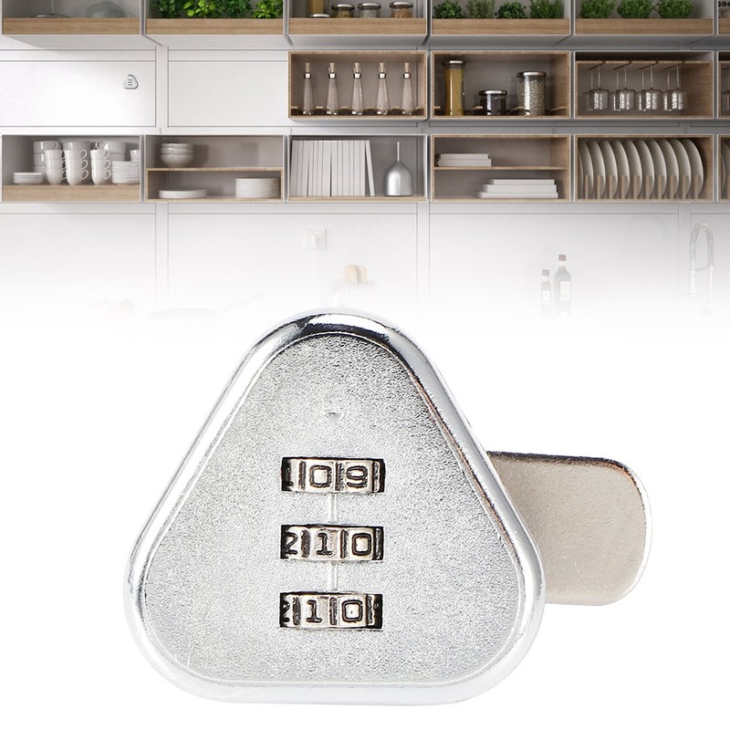 Mechanical Password Cam Lock 3 Digit Combination File Cabinet Lock