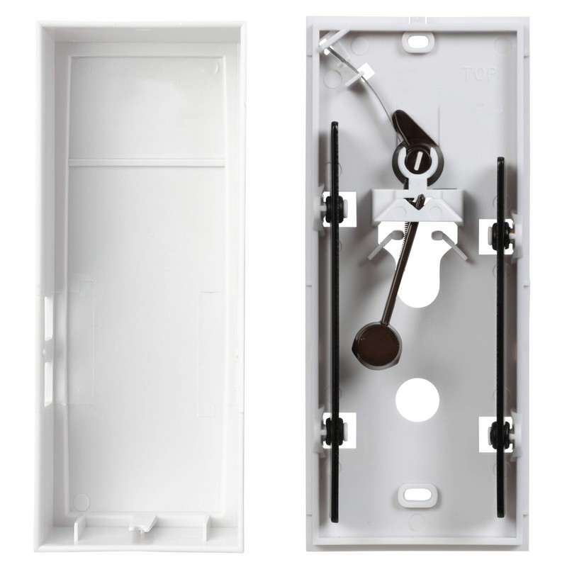 Newhouse Hardware Two Note Mechanical Door Bell Chime & Button,