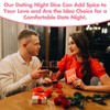 Leogony Date Night Dice for Couples, Reusable Love Decision Dice,