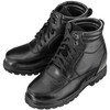 Calden Men's Invisible Height Increasing Elevator Shoes - Black Leather