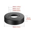 cuttable Wall Split Flange, Split ABS Lightweight Escutcheon Cover Plate,Chrome,for