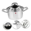Alipis 2pcs Cooking Timer Pot Shape Mechanical Timer Kitchen Alarm