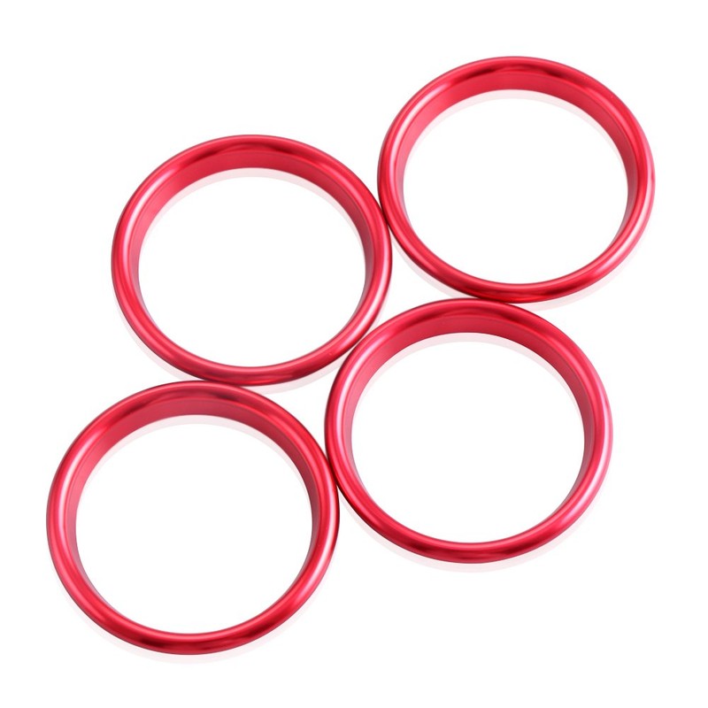 WOQUi Aluminium Alloy Instrument Panel Air Outlet Decoration Ring Cover