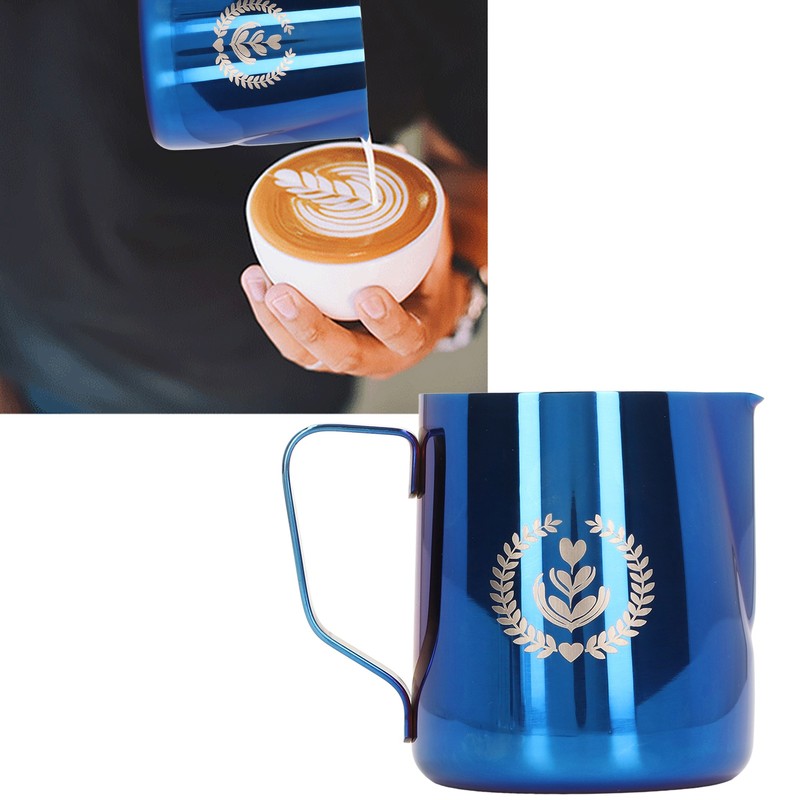 350ml Coffee Milk Frothing Pitcher Cup Thickened 304 Stainless Steel