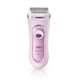 Braun LS5100 Silk & Soft LS5100 Ladyshave Wet & Dry use Charge time: 40 mins All-over body shaver & bikini trimmer Floating foil adjusts to body contours Integrated SoftStrip stretched the skin and lifts problem hairs - White/blue