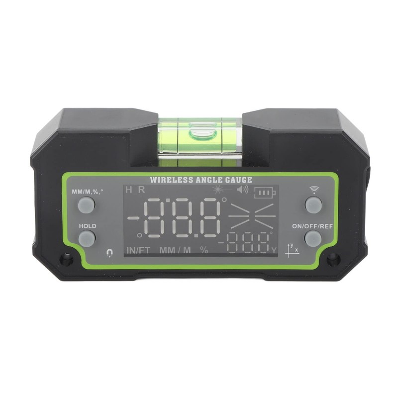Digital Protractor with Bluetooth, Dual Axis Inclinometer, Magnetic Adsorption, LCD
