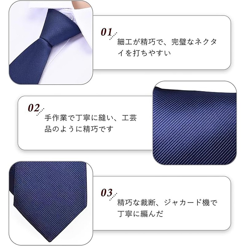 [Love Room] ZH-012 Men's High-Performance One-Touch Necktie, Business Neck, Zip,