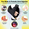 Arm Sling Shoulder Immobilizer with Removable Metal Splints, Rotator Cuff