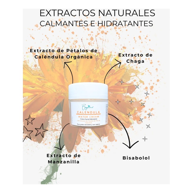 Biogenné Gel Crema Calendula 50 Ml Piel Con Rosácea