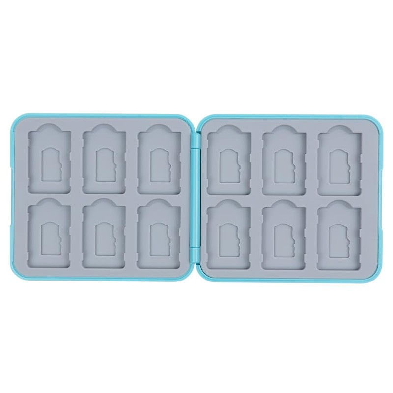 アンサー Switch2用 マグネットカードケース ライトブルー ANS-SW170LBL