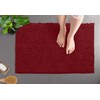LuxUrux Bath Mat-Extra-Soft Plush Bath Shower Bathroom Rug, 1'' Chenille