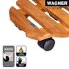 Wagner Palisande Country 20018201 Multi-Purpose Trolley Chestnut Round