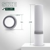 Flehomo 4Inch 25Ft Aluminum Ducting, Flexible Heavy Duty 4 Layer