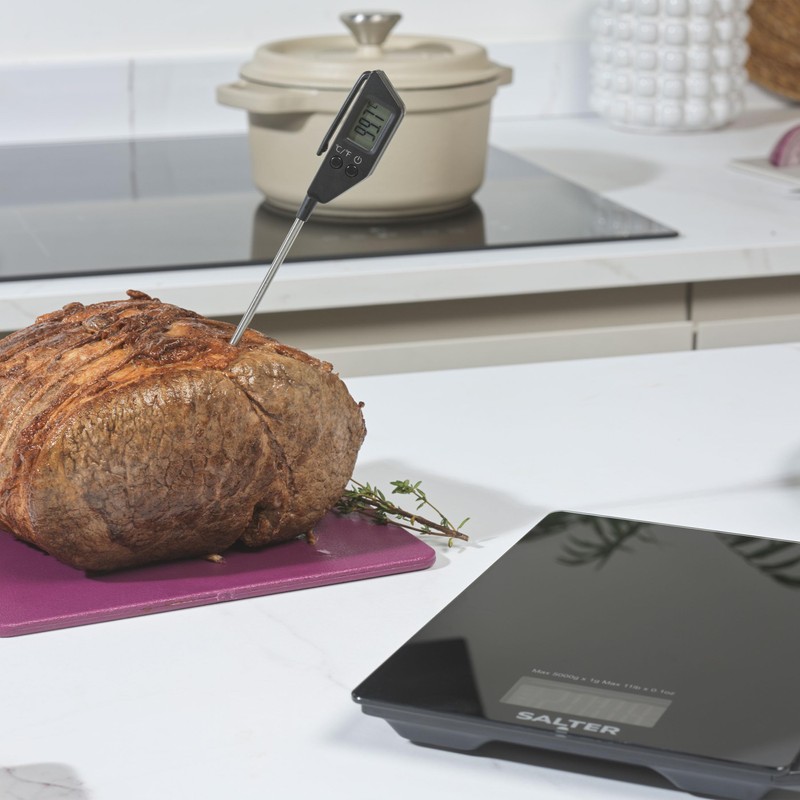 Salter Thermometer & Scale Set - Built-in Timer & Clock,