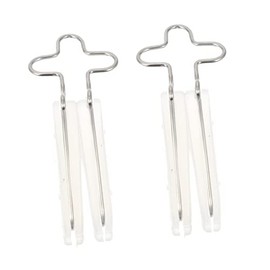 2pcs Nose Shaping Clips Set Nose Slimmer Tool for Straightening and Beauty Enhancement Comfortable and Painless Use