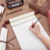 SUPERFINDINGS 4Rolls Blank Paper Scrolls with Wood Rods Blank Painting