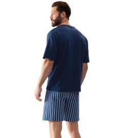 Mey Springvale 20430 Men's Homewear Shirts Sleepwear, Neptune