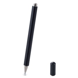 Elecom P-TPD03BK Stylus Pen for Smartphones and Tablets, Disc Type, Super Sensitivity, Magnetic Adsorption, Magnetic Cap, Black