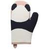 mitten giant panda pink