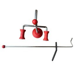 15" Steering Wheel Lock for Alignment Steering Wheel Holder and 29.5” Car Brake Pedal Depressor