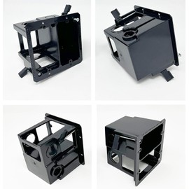 iMBAPrice IMBA-LVDR2-2 (2-Gang) Cut-in Combo Electrical Power and Low-Voltage/Old Work Box for Existing Construction, 2-Pack