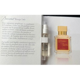 Maison Francis Kurkdjian Baccarat Rouge 540 EAU DE PARFUM Factory Sample 2 ML