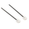 Valueline RJ11 10.0 m Telecom Cable - Black