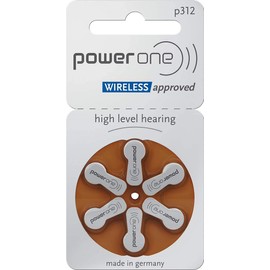 Powerone Hearing Aid Batteries, Size 312 (120 Total Batteries)