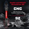 Geinxurn Impact Double End Screwdriver Bit Set, 20Pcs 2.56 In.Reversible