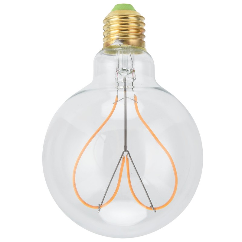G95 Heart Shaped LED Retro Bulb E27 4W Dimmable Light