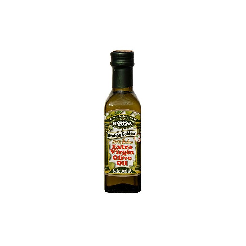 Mantova Italian Golden Extra Virgin Olive Oil - 3.4 oz