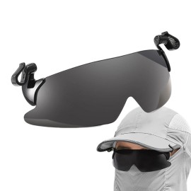 Polarized Clip On Sunglasses Sport Driving Night Visi Lens Sun Glasses Anti-UV