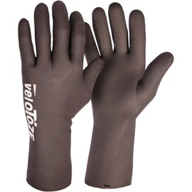 veloToze Waterpoof Cycling Glove (Black, X-Small)