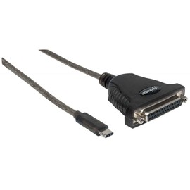 MANHATTAN Full-Speed USB-C to Parallel Printer Conversion (152518)
