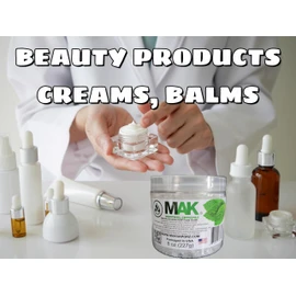 Mak Menthol Crystals 8 oz - Pure Organic 100% Natural - Menthol Crystals from Mint Crystal Mints Mentha Arvensis - Comes in a Jar for Long-Lasting Freshness