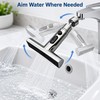 Rotatable 3-Mode Waterfall Faucet Extender – Adjustable Sink Sprayer Nozzle