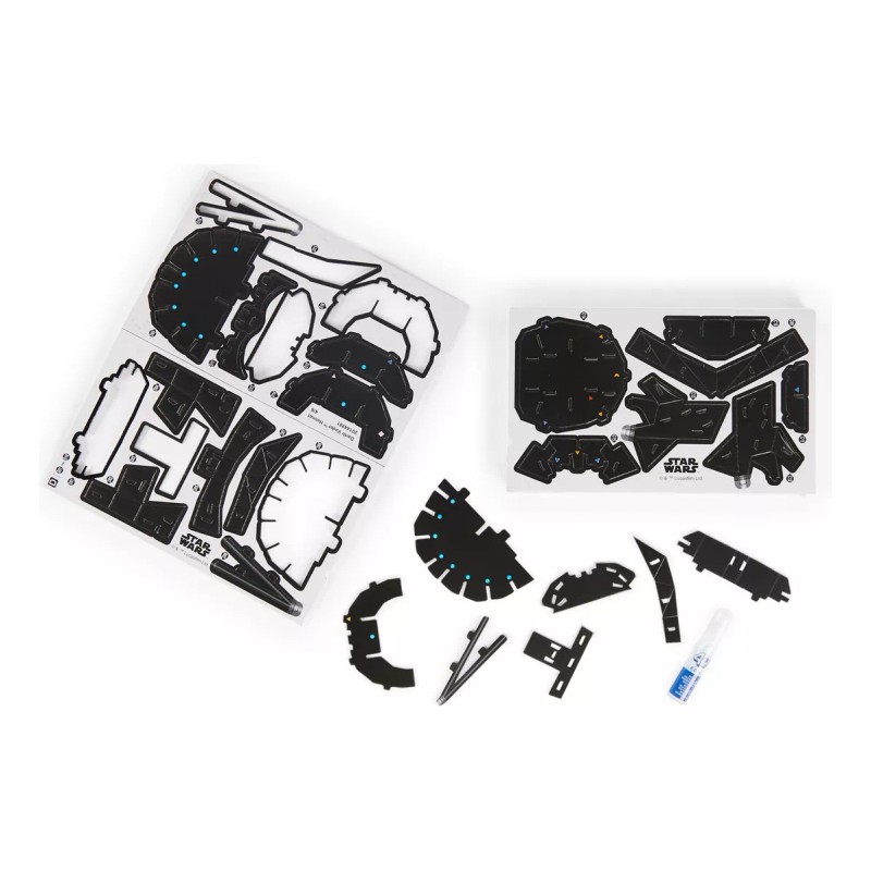 4D Puzzles Rompecabezas 4d Casco Darth Vader Para Niños