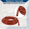 Hihaha Silikon-Vakuumschlauch für Automobil-Vakuumsysteme Hochtemperatur 10Ft 9/16" 14mm ID 2,5mm