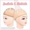 6Pcs Wig Caps, MORGLES 4Pcs Nylon Wig Caps with 2Pcs