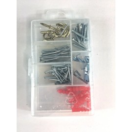 Tool Choice 100 Piece Fastener Assortment Set With Box