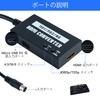 Mcbazel セガMD1/MD2/SNK専用 HDMI コンバーター 1080p/720p画質切り替え アスペクト比切り替えスイッチ内蔵 4:3から16:9変換可能 セガメガドライブ/SNK HDMI変換接続コンバーター-ブラック