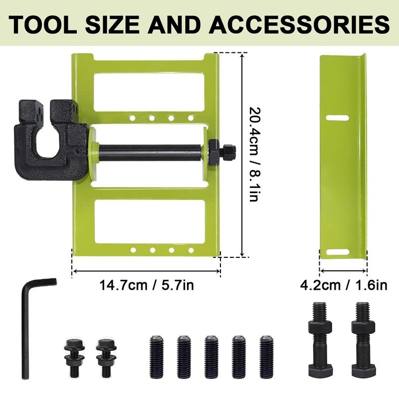 Zihvfzu Vertical Portable Chainsaw Wood Cutting Tool, Lumber Cutting Guide