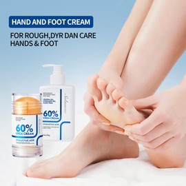 NIZENTA Urea Cream 60 Percent Body Lotion/Foot Care Moisturizer Stick Plus 2% Salicylic Acid, Body Lotion for Dry Skin, urea foot cream Deeply Moisturising with Rapid Absorption Creates Smooth Skin
